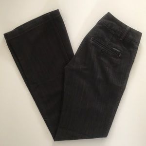 Women's black denim trouser by Sanctuary, size 27